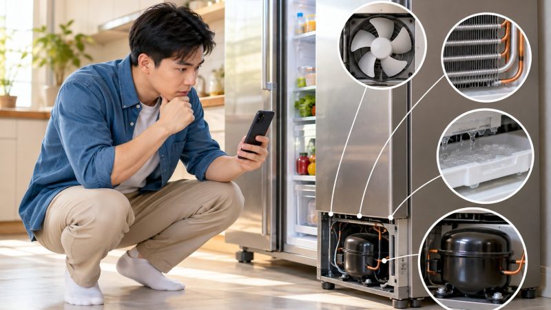 Tủ lạnh kêu to bất thường: Cách kiểm tra an toàn