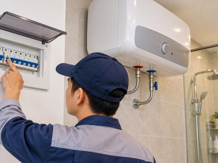 Bình nóng lạnh làm nhảy aptomat: xử lý an toàn