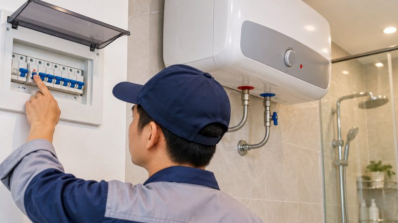 Bình nóng lạnh làm nhảy aptomat: xử lý an toàn