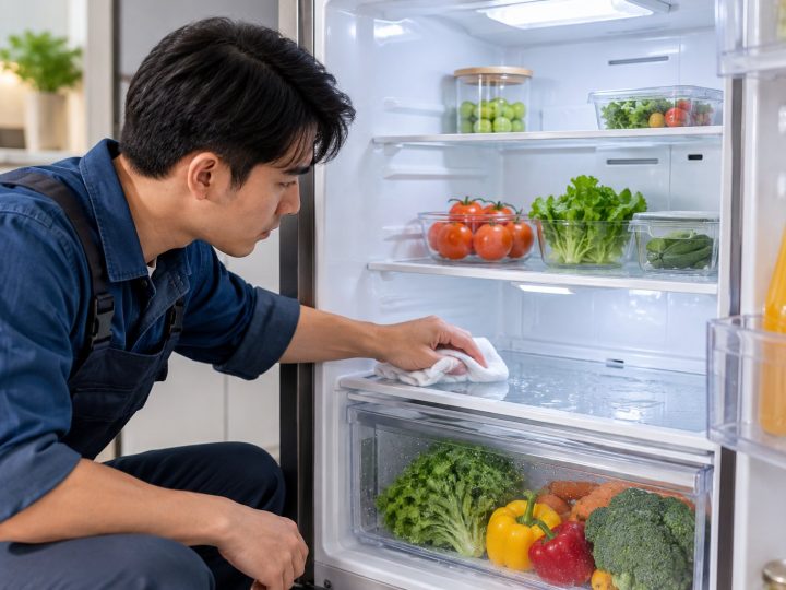 Tủ lạnh đọng nước trong ngăn mát: Cách xử lý