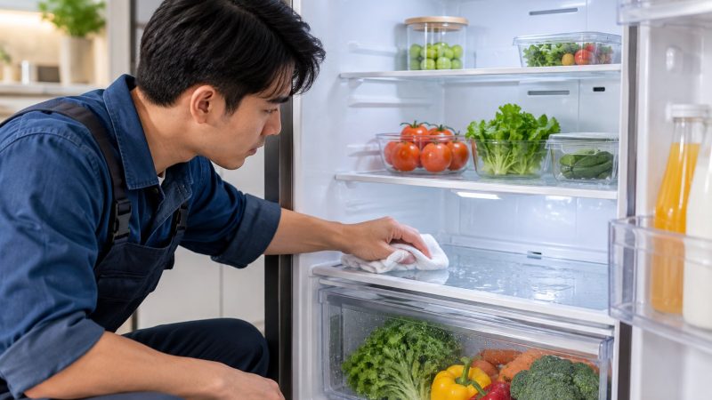 Tủ lạnh đọng nước trong ngăn mát: Cách xử lý