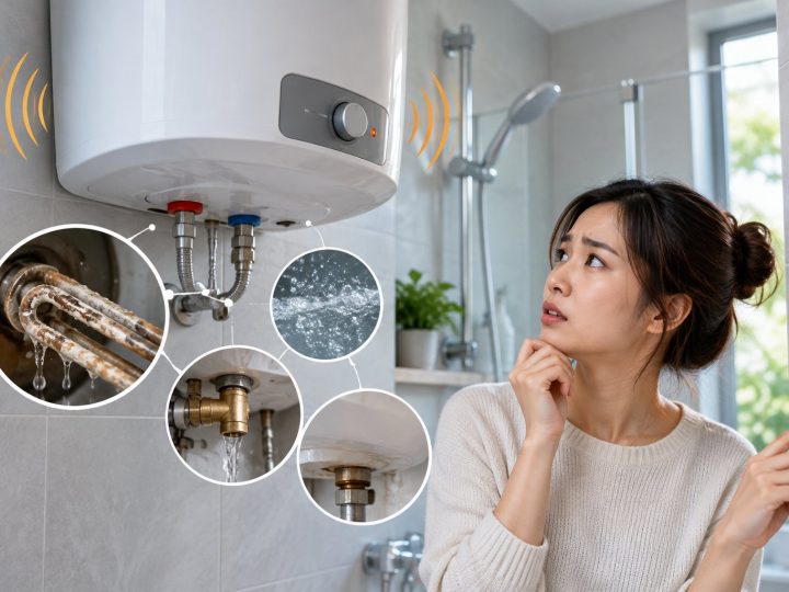 Bình nóng lạnh kêu lục cục: Khi nào cần ngắt điện?