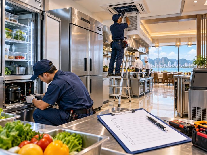 Lịch bảo dưỡng điện lạnh nhà hàng khách sạn