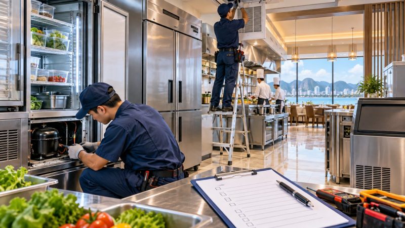 Lịch bảo dưỡng điện lạnh nhà hàng khách sạn