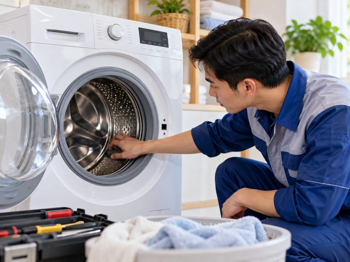 Máy giặt không quay lồng khi giặt: kiểm tra gì?