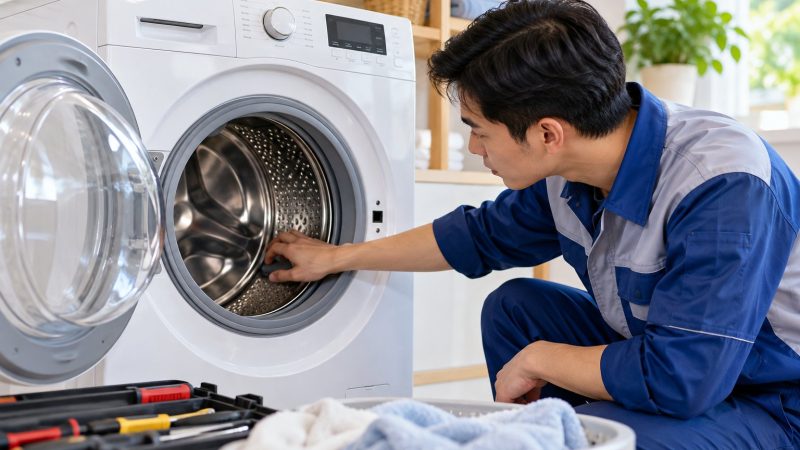Máy giặt không quay lồng khi giặt: kiểm tra gì?