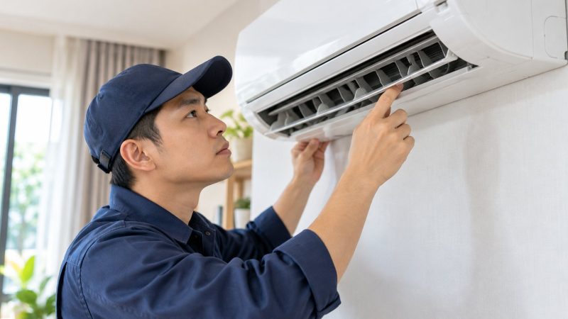 Điều hòa kêu lạch cạch ở dàn lạnh: Cách kiểm tra