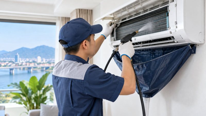 Vệ sinh điều hoà Đồng Hới | Điện Lạnh Đồng Hới