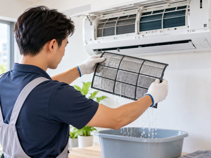 Cách vệ sinh lưới lọc điều hòa an toàn tại nhà