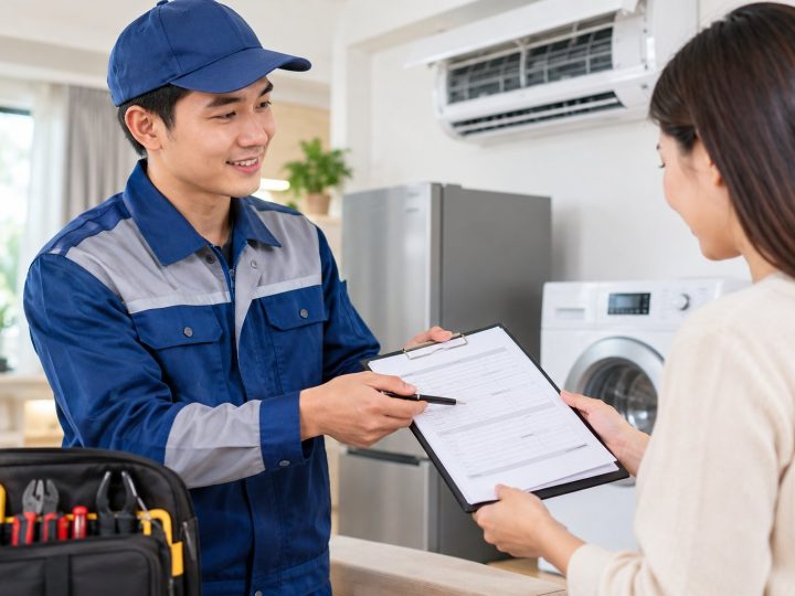Phiếu bảo hành sửa điện lạnh cần có thông tin gì?
