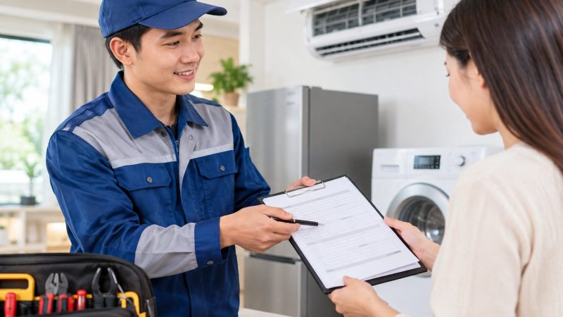 Phiếu bảo hành sửa điện lạnh cần có thông tin gì?