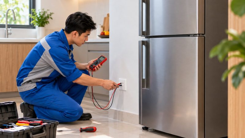 Tủ lạnh không vào điện: 6 bước kiểm tra an toàn