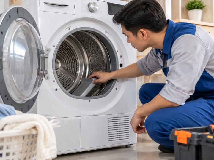 Lồng máy sấy không quay: kiểm tra an toàn tại nhà