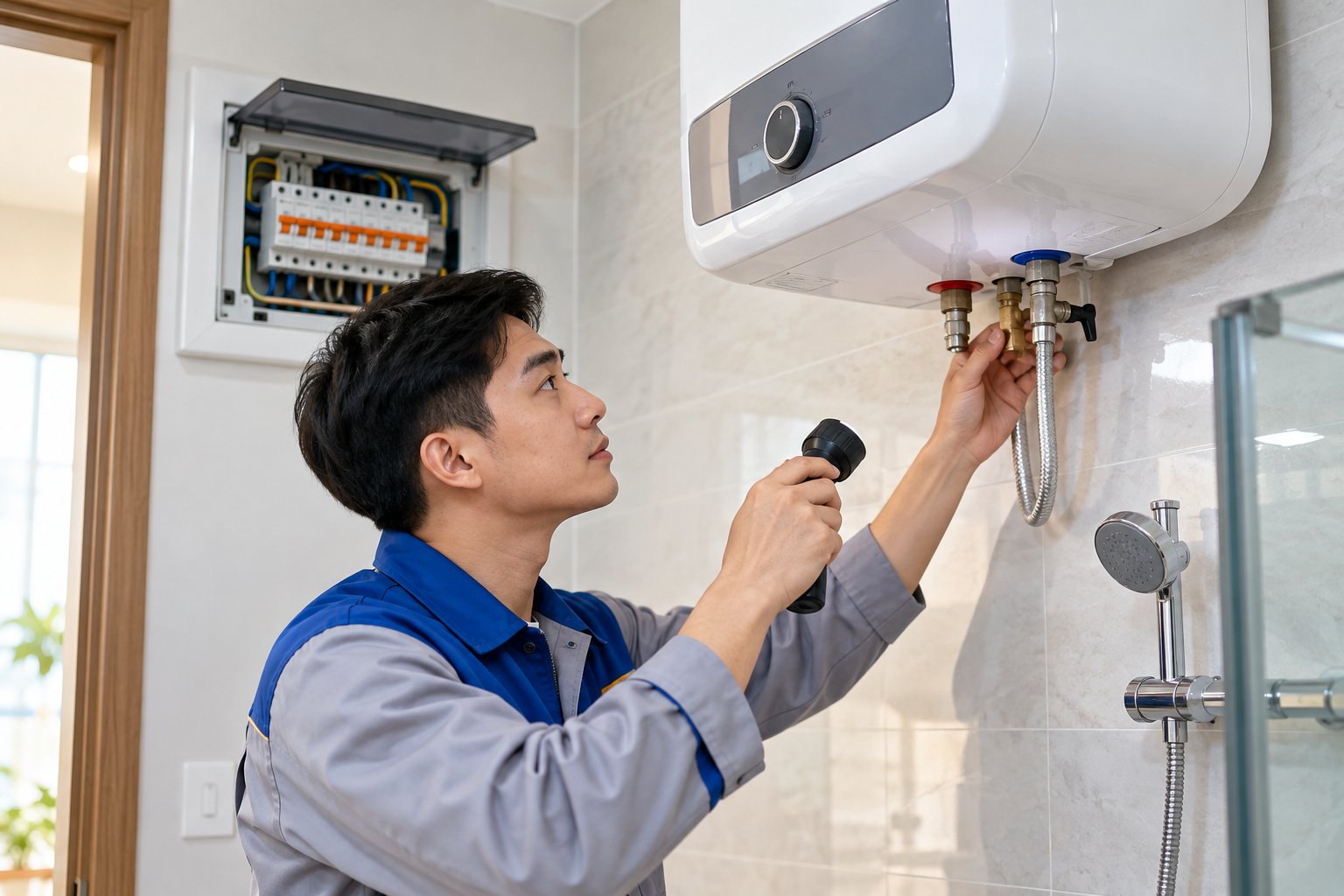Bình nóng lạnh làm nhảy aptomat: xử lý an toàn 3 Ảnh minh hoạ: Bình nóng lạnh làm nhảy aptomat: xử lý an toàn