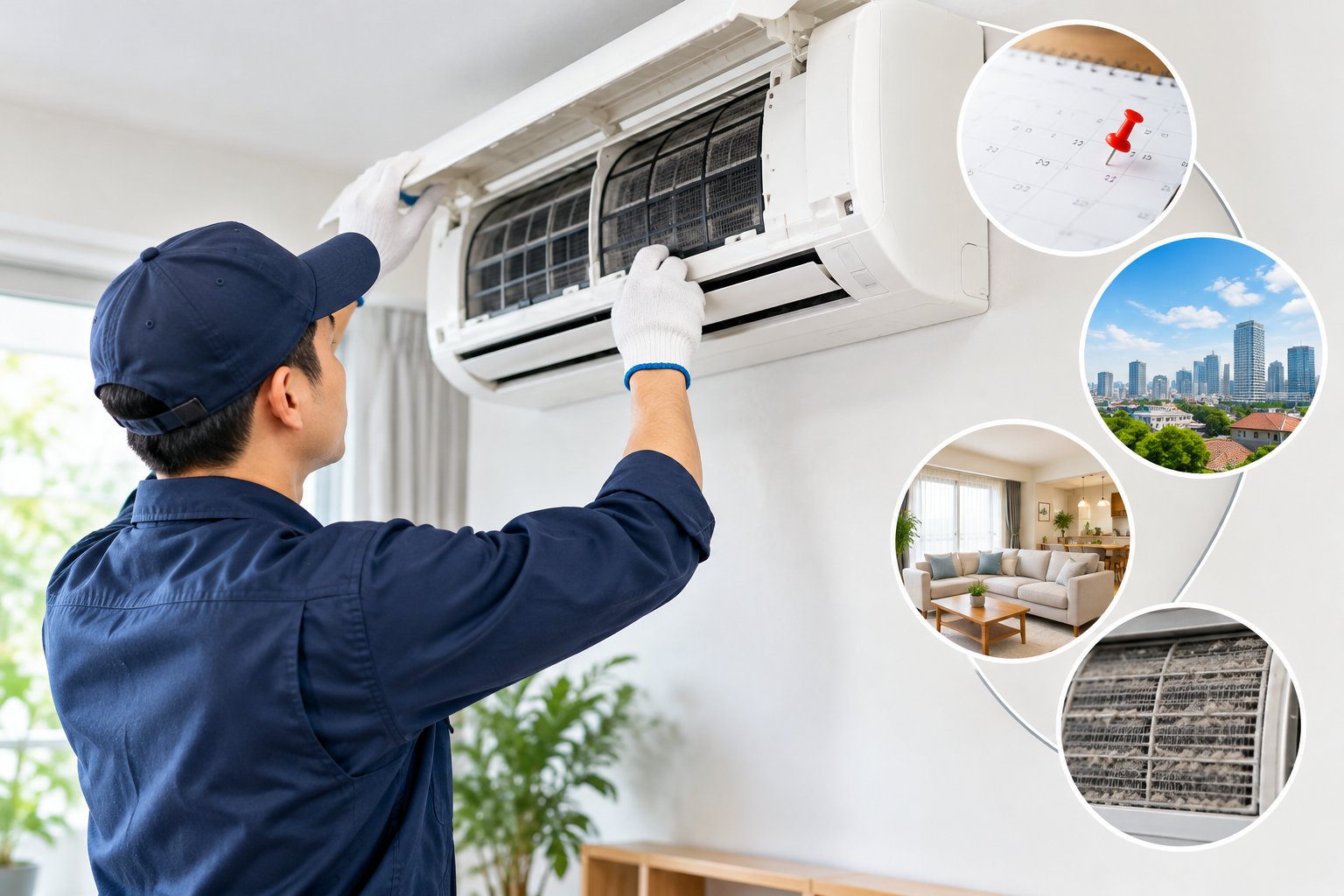 Ảnh minh hoạ: Bao lâu nên vệ sinh điều hòa một lần?