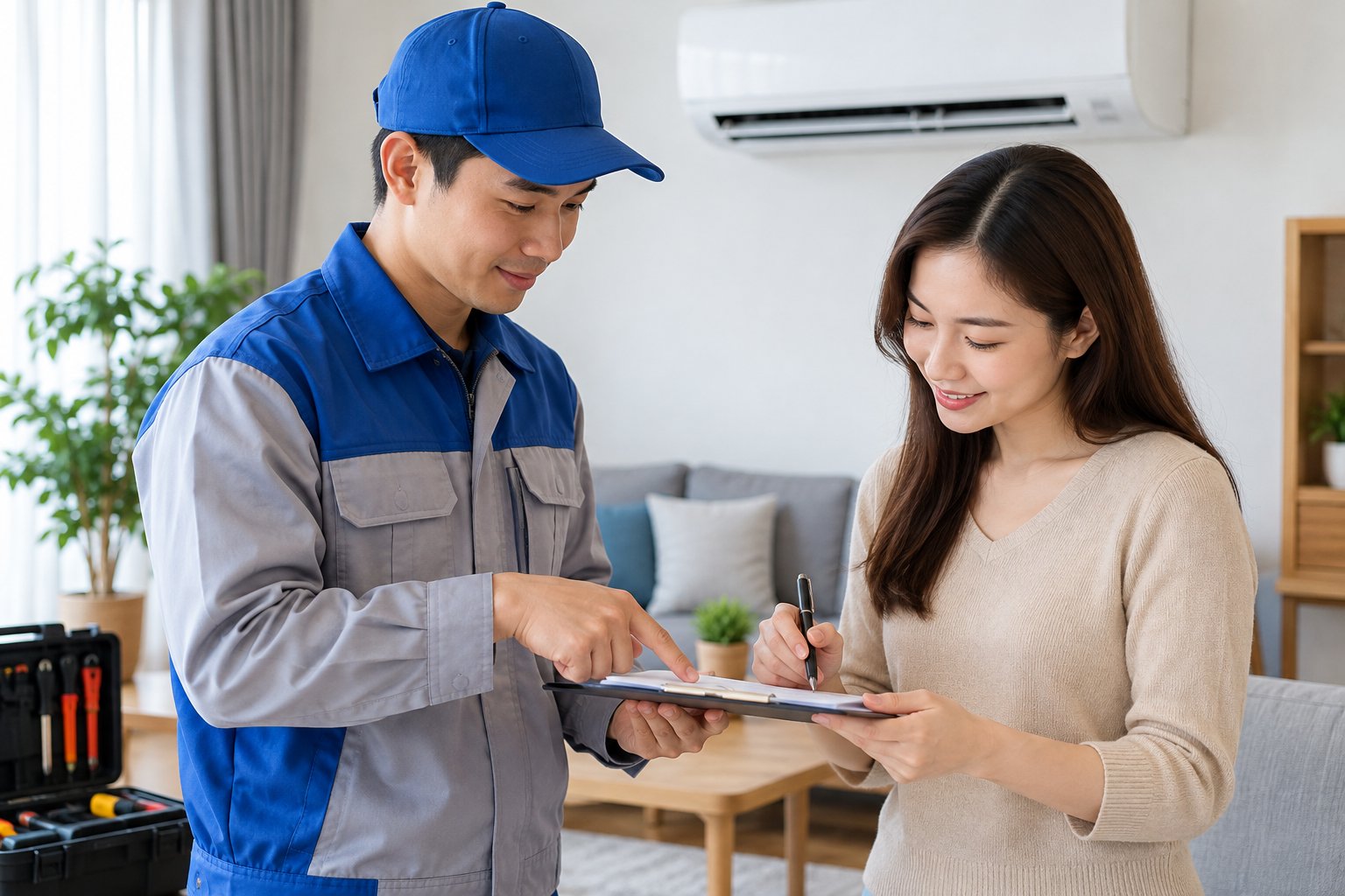 Ảnh minh hoạ: Phiếu bảo hành sửa điện lạnh cần có thông tin gì?