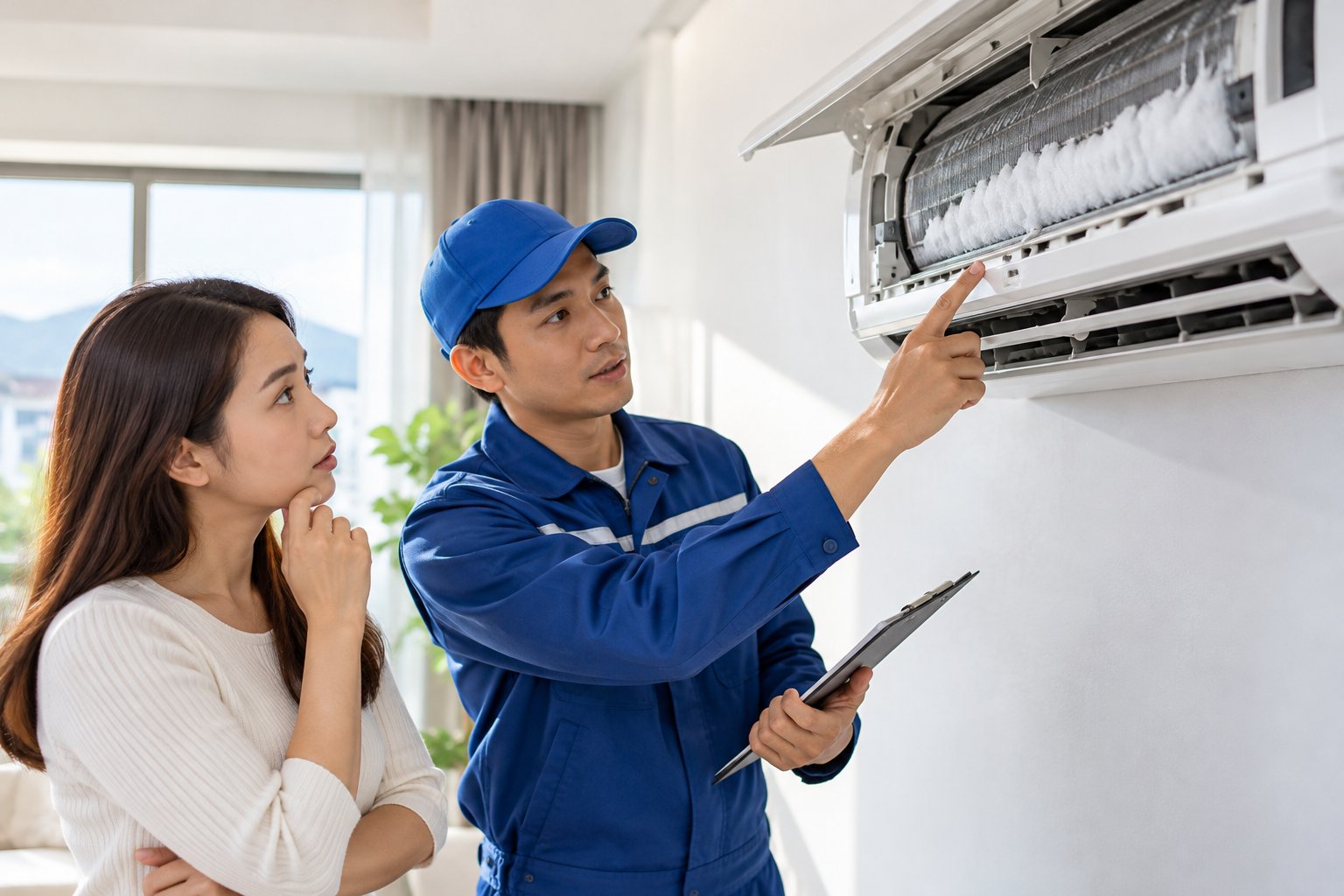 Điều hòa đóng tuyết dàn lạnh: kiểm tra an toàn 3 Ảnh minh hoạ: Điều hòa đóng tuyết dàn lạnh: kiểm tra an toàn