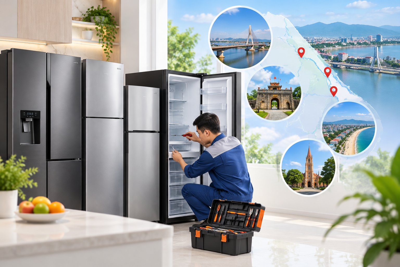 Ảnh minh hoạ: Sửa tủ lạnh Đồng Hới tại nhà | Gọi 0934 371 555
