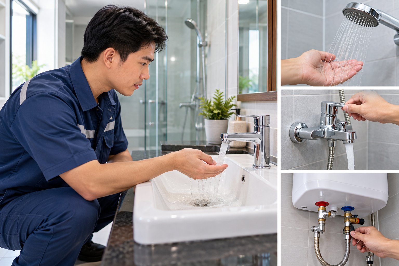 Nước nóng từ bình nóng lạnh chảy yếu: Cách kiểm tra 1 Ảnh minh hoạ: Nước nóng từ bình nóng lạnh chảy yếu: Cách kiểm tra