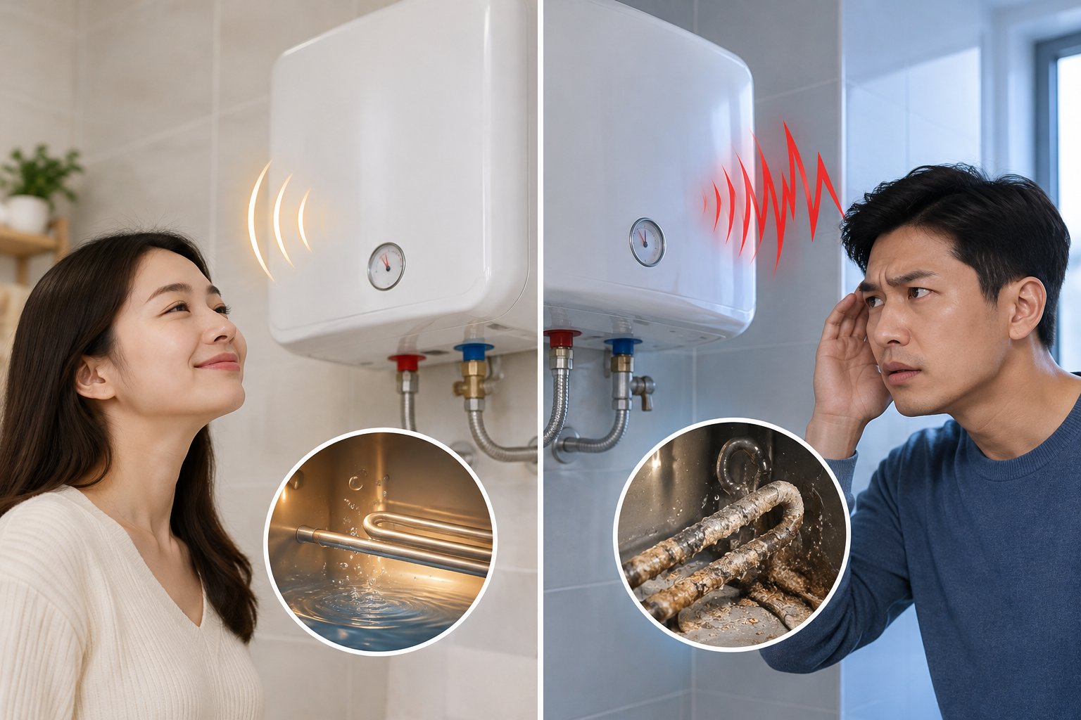 Ảnh minh hoạ: Bình nóng lạnh kêu lục cục: Khi nào cần ngắt điện?