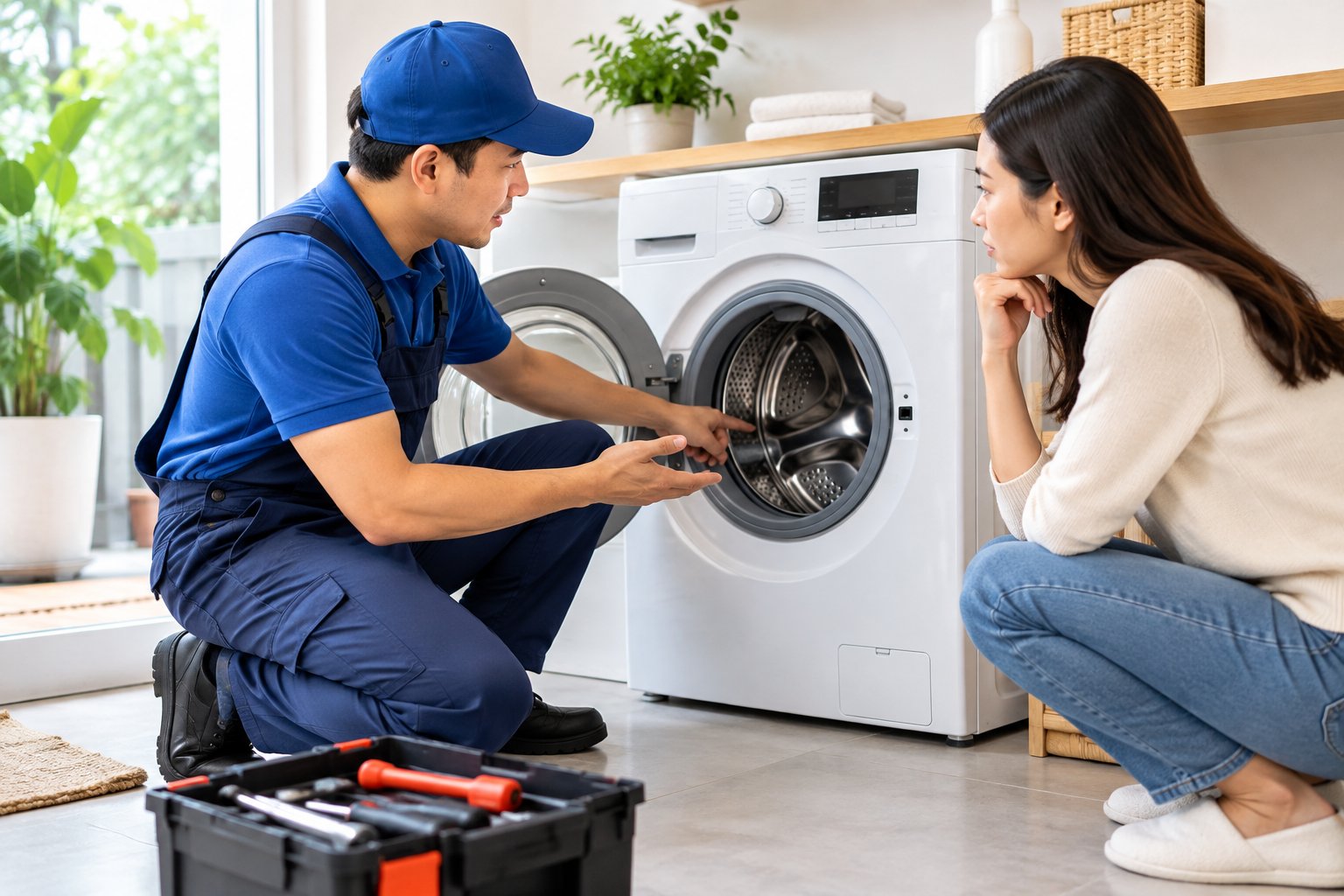 Máy giặt rung lắc mạnh khi vắt: cách kiểm tra an toàn 3 Ảnh minh hoạ: Máy giặt rung lắc mạnh khi vắt: cách kiểm tra an toàn