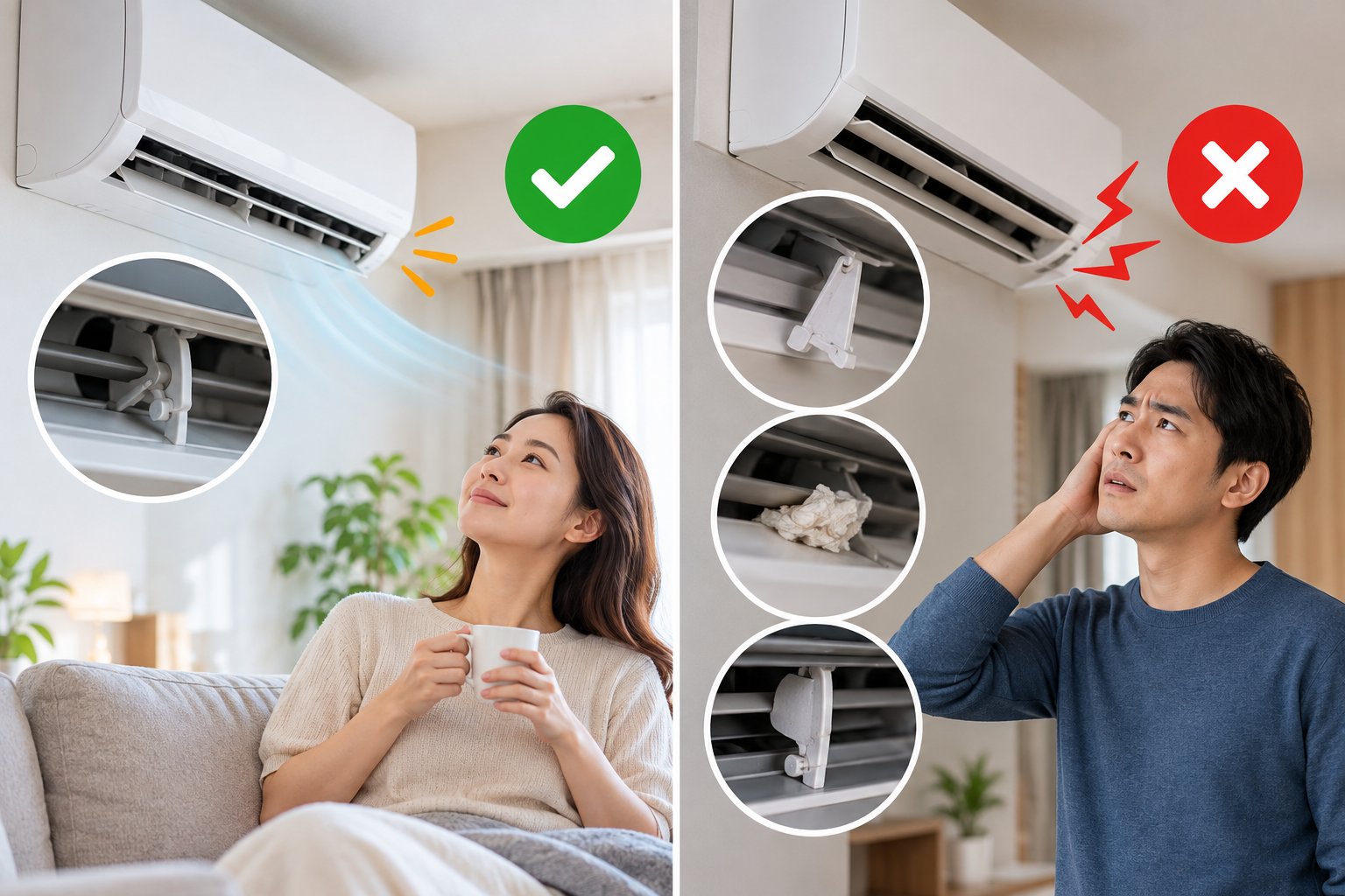 Điều hòa kêu lạch cạch ở dàn lạnh: Cách kiểm tra 2 Ảnh minh hoạ: Điều hòa kêu lạch cạch ở dàn lạnh: Cách kiểm tra
