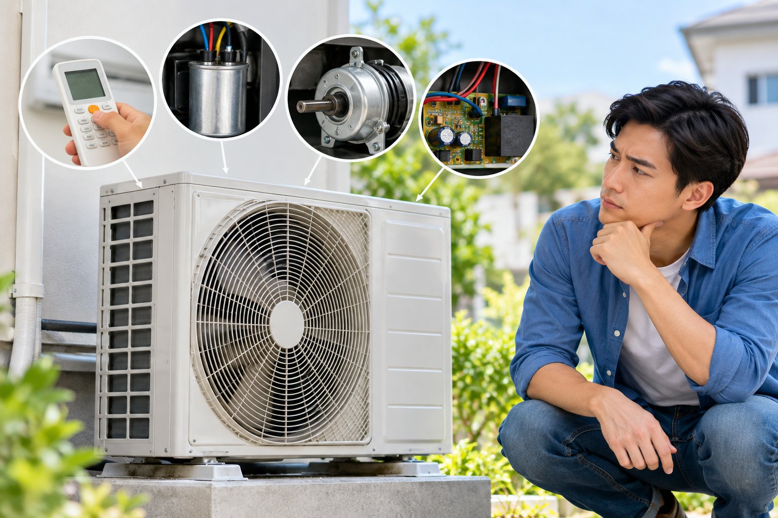 Quạt cục nóng điều hòa không quay: kiểm tra an toàn 2 Ảnh minh hoạ: Quạt cục nóng điều hòa không quay: kiểm tra an toàn