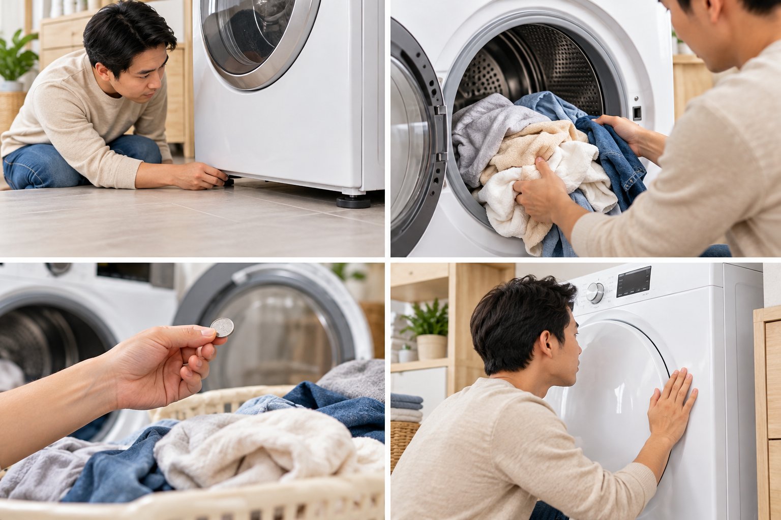 Ảnh minh hoạ: Máy sấy rung mạnh kêu to: Cách kiểm tra an toàn