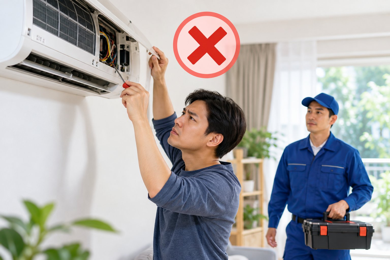 Điều hòa bật không lên: quy trình kiểm tra an toàn 2 Ảnh minh hoạ: Điều hòa bật không lên: quy trình kiểm tra an toàn