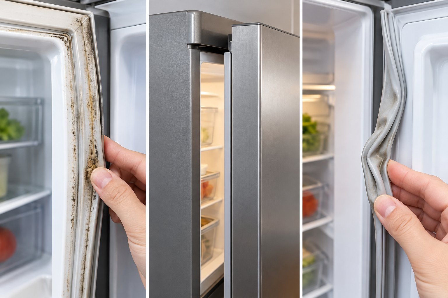 Gioăng cửa tủ lạnh bị hở: Cách kiểm tra, xử lý 2 Ảnh minh hoạ: Gioăng cửa tủ lạnh bị hở: Cách kiểm tra, xử lý