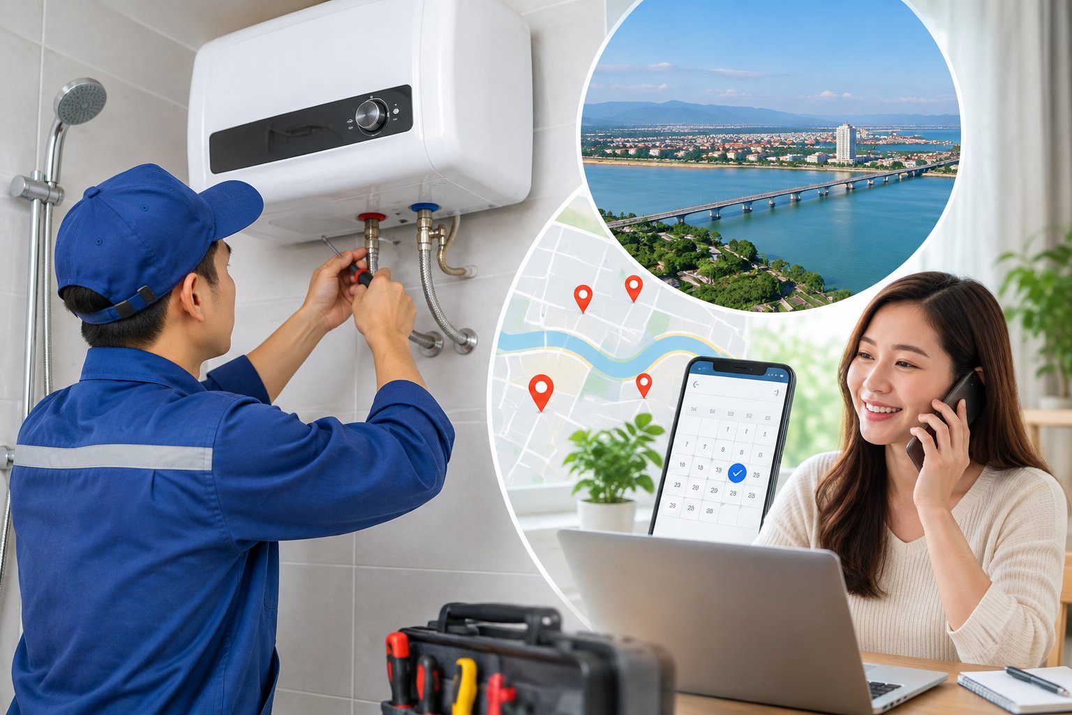 Sửa bình nóng lạnh Đồng Hới tại nhà | 0934.371.555 7 Ảnh minh hoạ: Sửa bình nóng lạnh Đồng Hới tại nhà | 0934.371.555