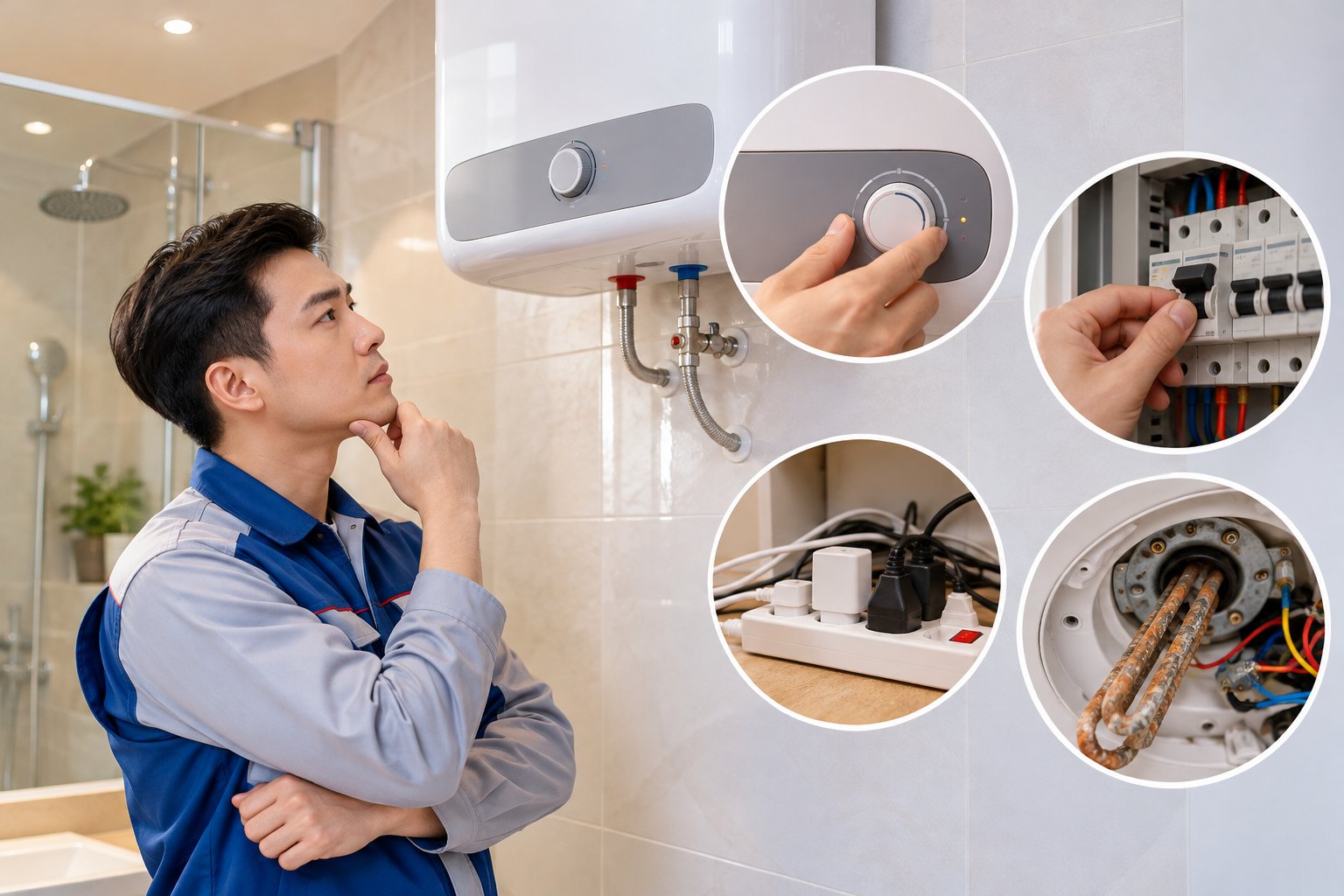 Bình nóng lạnh không nóng: cách kiểm tra an toàn 1 Ảnh minh hoạ: Bình nóng lạnh không nóng: cách kiểm tra an toàn
