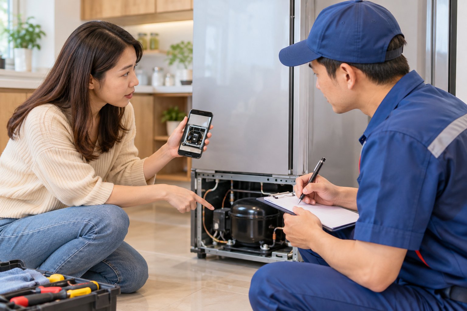 Ảnh minh hoạ: Tủ lạnh kêu to bất thường: Cách kiểm tra an toàn