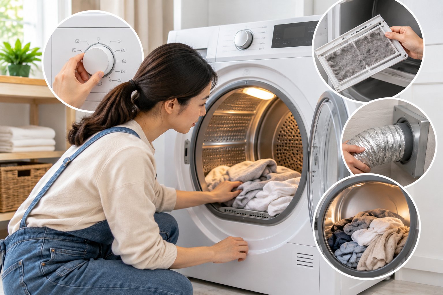 Ảnh minh hoạ: Máy sấy quần áo không nóng: cách kiểm tra an toàn
