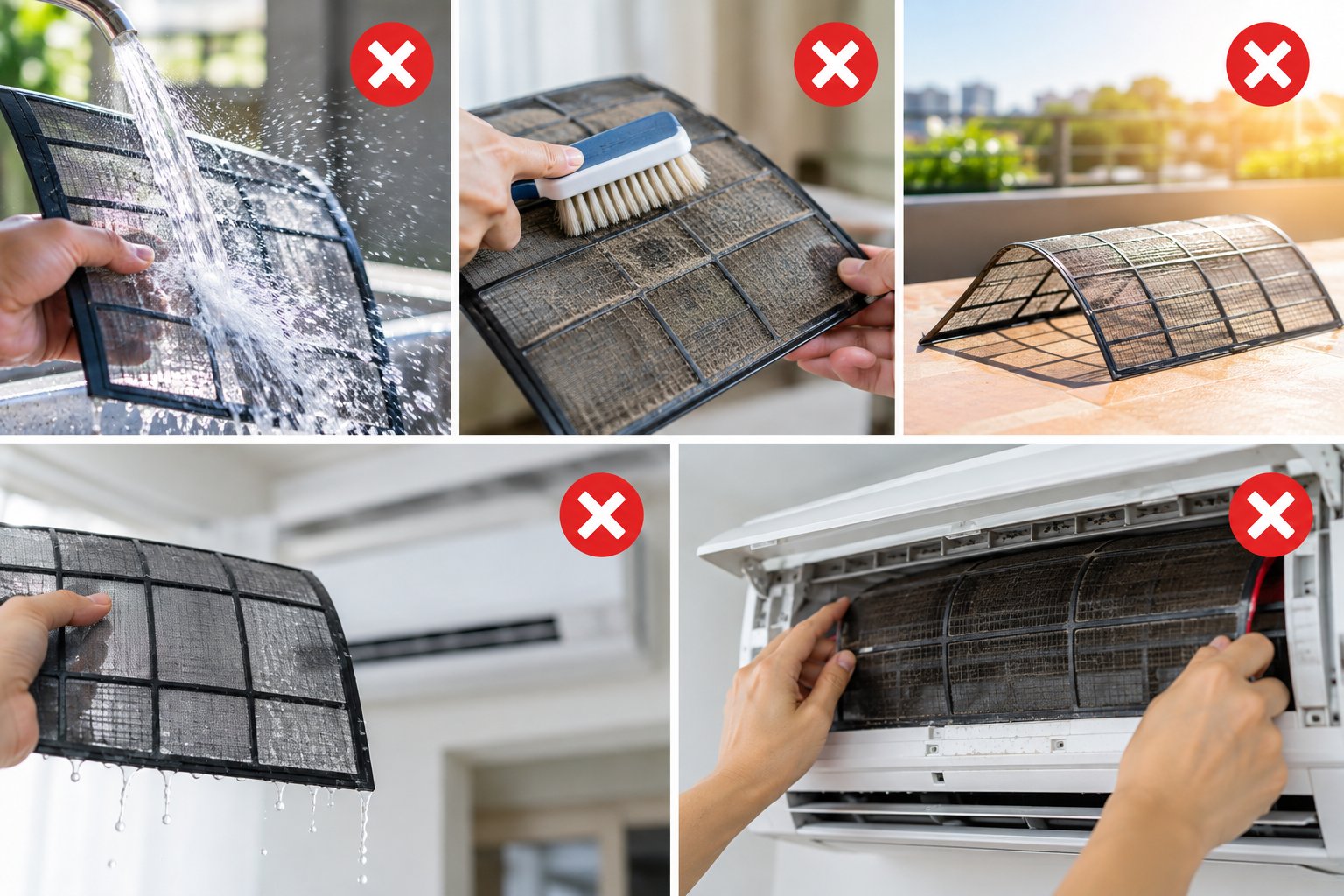 Cách vệ sinh lưới lọc điều hòa an toàn tại nhà 2 Ảnh minh hoạ: Cách vệ sinh lưới lọc điều hòa an toàn tại nhà